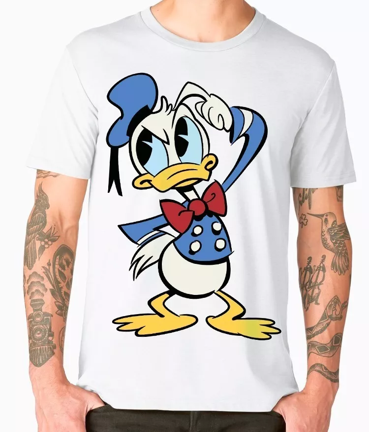 Remera Camiseta Pato Donald