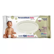 12 Pcts Lenços Umedecido Personalidade Baby C/100 Com Tampa