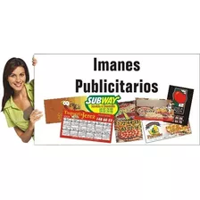 Imanes Publicitarios Todo Color De 9 X 5 Cm X 1000 Unidades