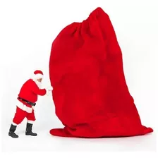 Saco Papai Noel Gigante 70x100cm - Saco De Presentes Natal