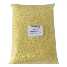 2 Kg- Parafina Soja Vegetal Cera Orgânica Lentilha P Velas 