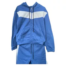 Buzo Conjunto De Algodón Casual Estilo Deportivo Con Capucha