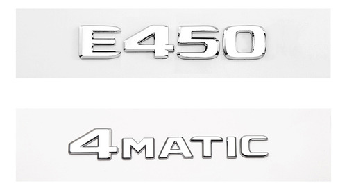 Para Mercedes- Benz E43 E260 Tail Sticker Logo E300d Foto 5