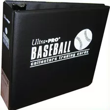 Ultra Pro Baseball Card Negro Notebook (3 Pulgadas Binder D-