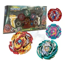 Kit 4 In 2 Beyblade Burst + 2 Lançadores - Promoção