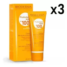 Protector Bloqueador Solar Facial Bioderma 100 Spf Precio X3