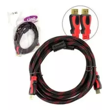 Cabo Hdmi 3 Metros Trançado Resistente - Lelong