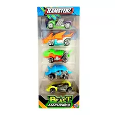 Teamsterz Beast Set Autos Metal 1:64 Pack X5 Sharif Express