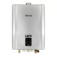 Aquecedor Rinnai Digital 21l Gás Reu E21 Feh Prata