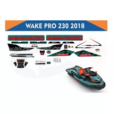 Kit Adesivo Seadoo Wake Pro 230 2019