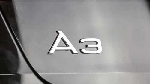Emblema A3 Audi Cromado Foto 3