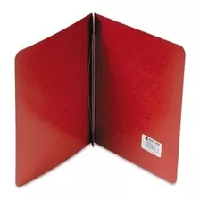 Cubierta Para Informe, Encuadernada Lateral, Color Rojo