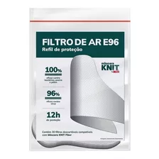 Refil De Proteção Filtro Para Mascara Fiber Knit E96 30un.