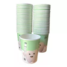 Vaso De Papel Biodegradable Anelsam Paquete 500 Pzs Color Blanco