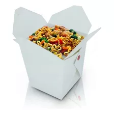 Embalagem Caixa Box Comida Chinesa Yakisoba Delivery P 100un