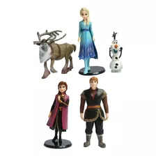 Disney Frozen Set De Figuras Colección Completa Importada