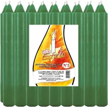 Kit Econômico Nº05 Com 40 Velas - Verde