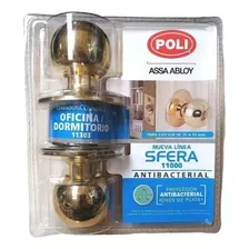 Cerradura Cilíndrica Oficina/dormitorio 35-55mm Sfera Poli