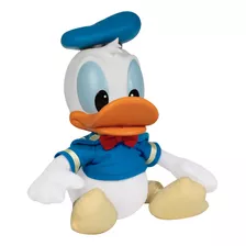 Boneco Pato Donald Coleção Disney Baby Super Fofinho 30 Cm