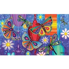 Toland Home Garden Bright Wings Alfombrilla Decorativa De 18