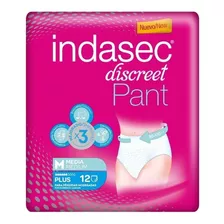 Indasec Pant Plus Talle M X 12 Unidades