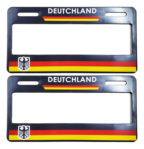 Set 2 Portaplacas Universal Aut/camioneta Europeo Multimarca Foto 9