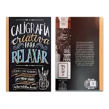 Livro Caligrafia Criativa Para Relaxar