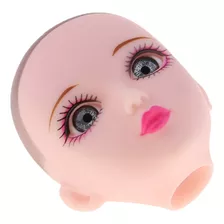 1/6 Ball-junted Doll Girl Head Sculpt Para Os Olhos De Prata