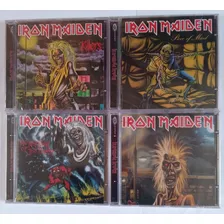 Kit C/4 Cds Iron Maiden-cds Da Foto- Novo Lacrado. 