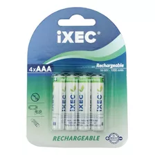 Pila Recargable Aaa 1,2v 1000mah.