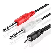 Tnp Premium Trs A Doble 14 Pulgadas Ts Cable De Audio Macho