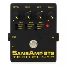 Pedal De Guitarra Electrica Pre Amp Sansamp Gt-2 - Envios