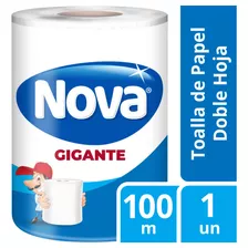 Toalla De Papel Nova Gigante 1 Un 100 Mt