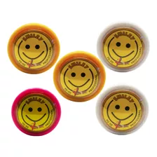 Kit Com 5 Yoyo York Profissional Smiley Eixo Fixo Ioio,yo-yo