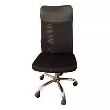 Silla Sillon Ejecutivo Oficina Escritorio Negro Comodo