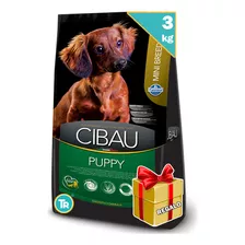 Racion Cibau Cachorro Razas Pequeñas 3kg + Obsequio