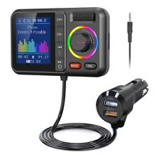 Nulaxy Transmisor Fm Bluetooth Para Coche