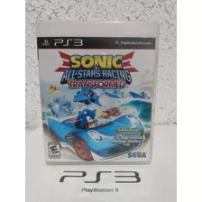 Jogo Sonic E All Stars Racing Transformed Ps3 Física R$85