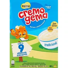 Kit C/8 Mingau Cremogema Tradicional Maizena 460g