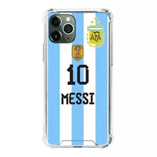 Funda Messi Argentina Para iPhone Antigolpes