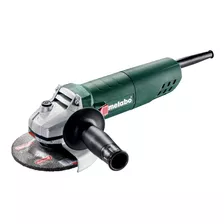 Amoladora Angular Metabo W 850-125 De 50 hz/60 hz Color Verde 520 w 220 v - 240 v + Accesorio