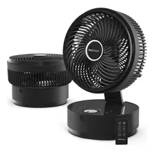 Ventilador De Escritorio Pro Breeze 4 Modos 8 PuLG Negro