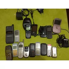 Lote Celular Antigo Nokia Motorola LG 