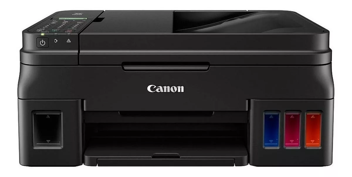 Impresora A Color Multifunción Canon Pixma G4110 Con Wifi Negra 100v/240v