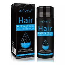 Aliver Fibras Capilares Para Cabello Fino Negro, Formula Nat