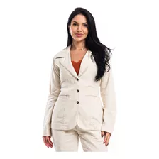 Blazer Feminino Linho Alfaiataria Social Premium