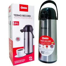 Termo Bomba 1.9 Litros Record Acero Inoxidable 