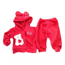 Conjunto Plush Bebe Campera Pantalon Beba Varon Nena Ajuar