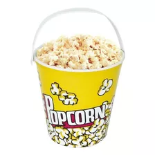 Balde De Pipoca Popcorn Com Alça 1,5l