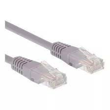 Cable De Red Patch Cord, Cat. 6 Gris Rj-45 Ulink - 10 Metros